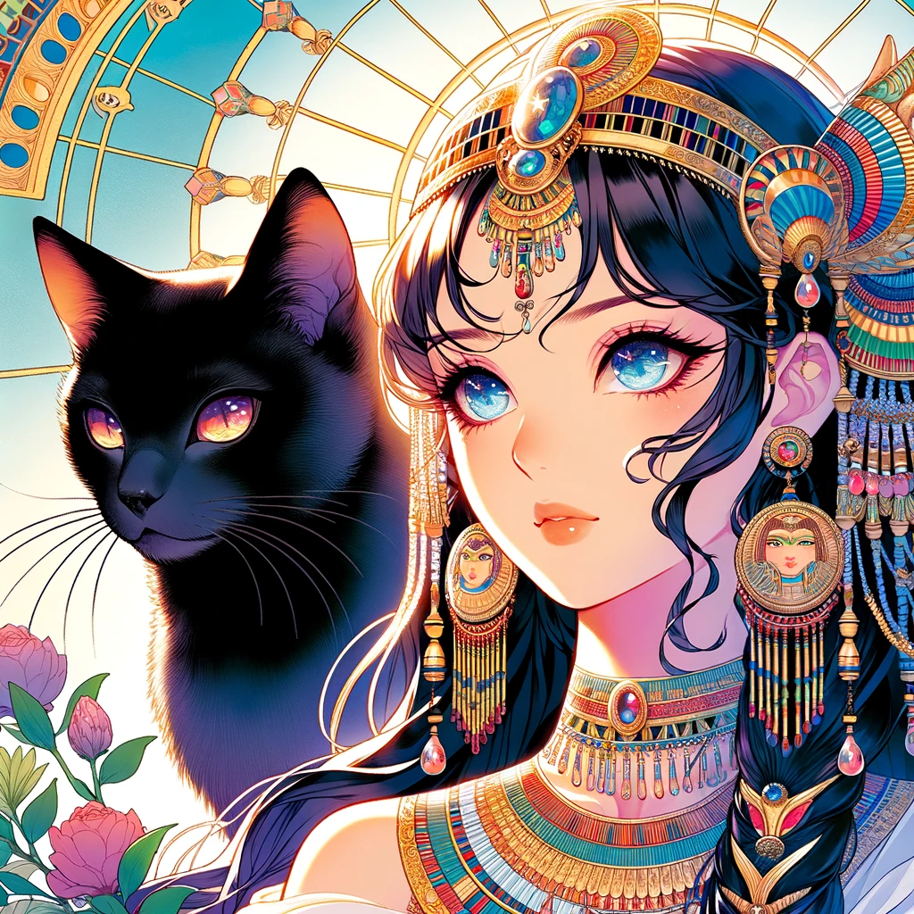 女王と黒猫