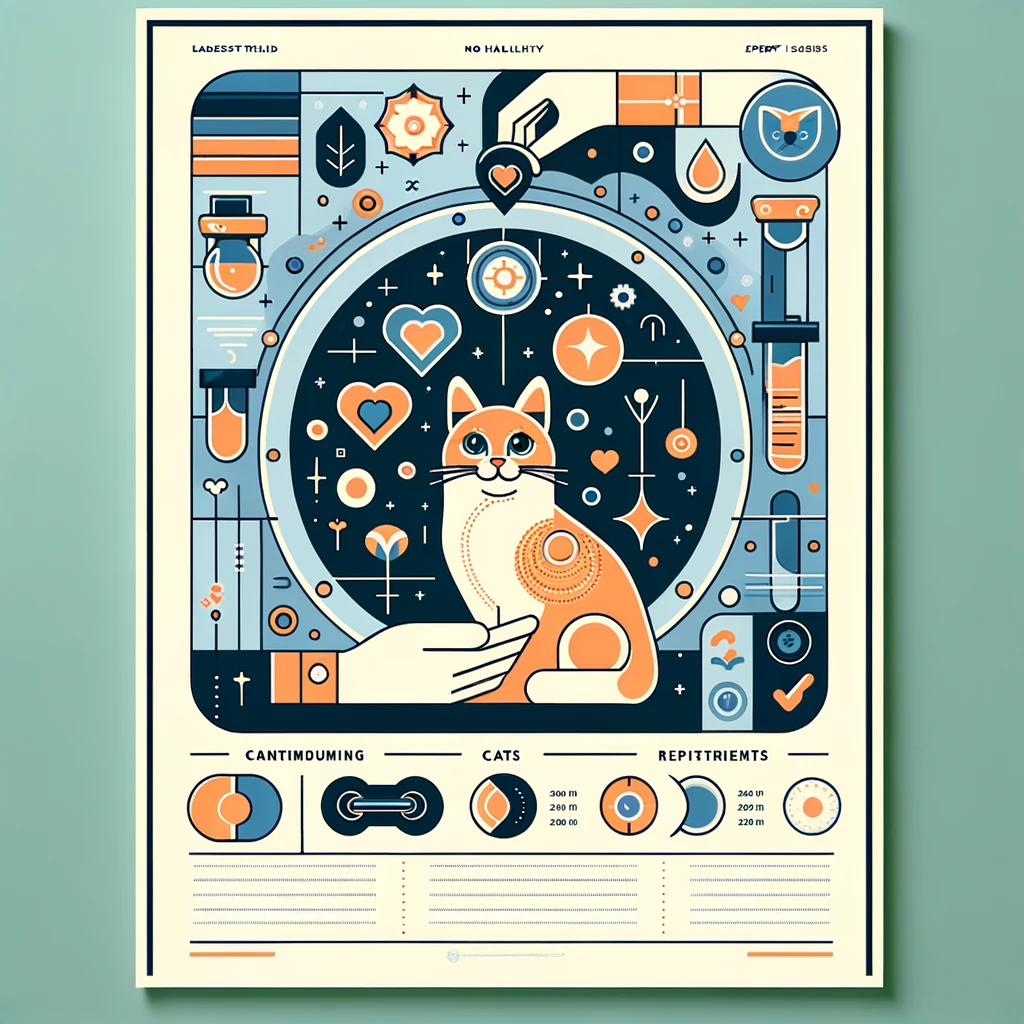 猫ちゃん定期健診の記事のポスター
