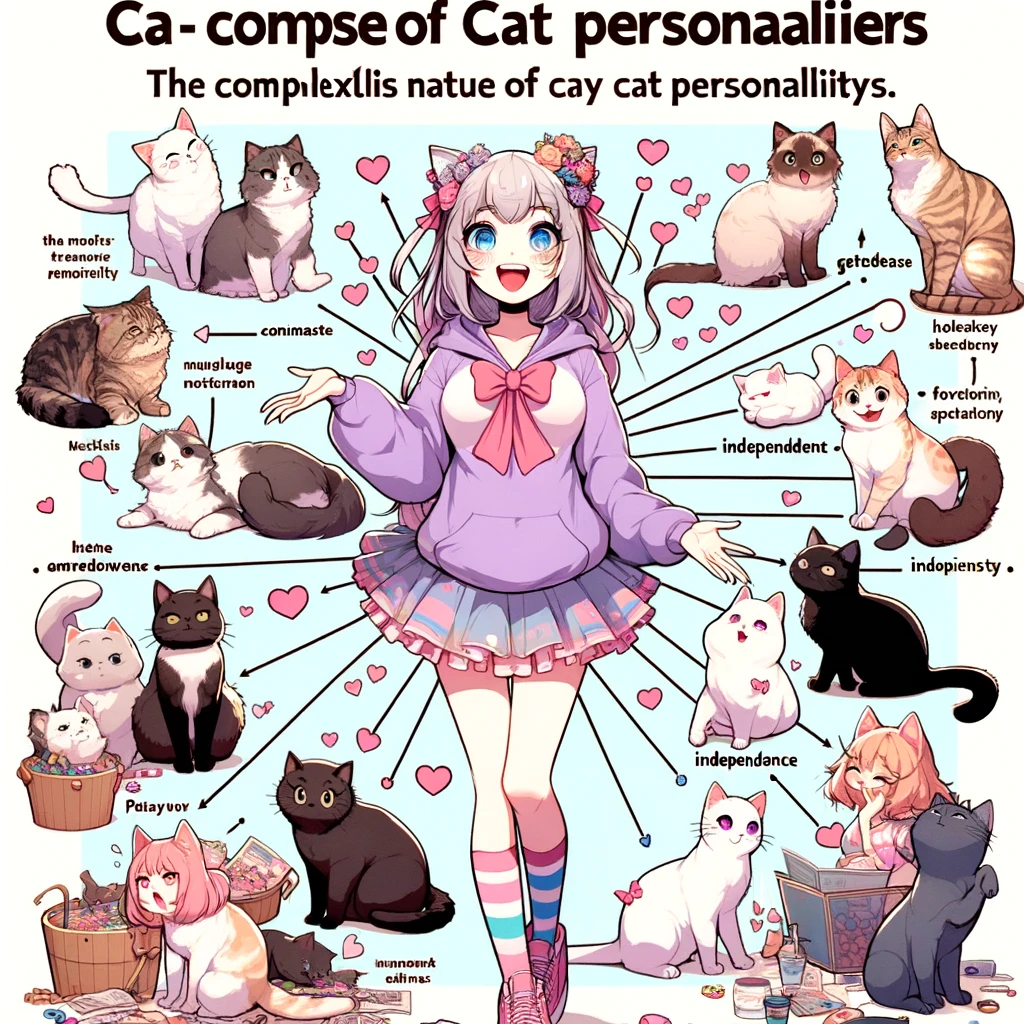猫ちゃんの性格,のイメージ