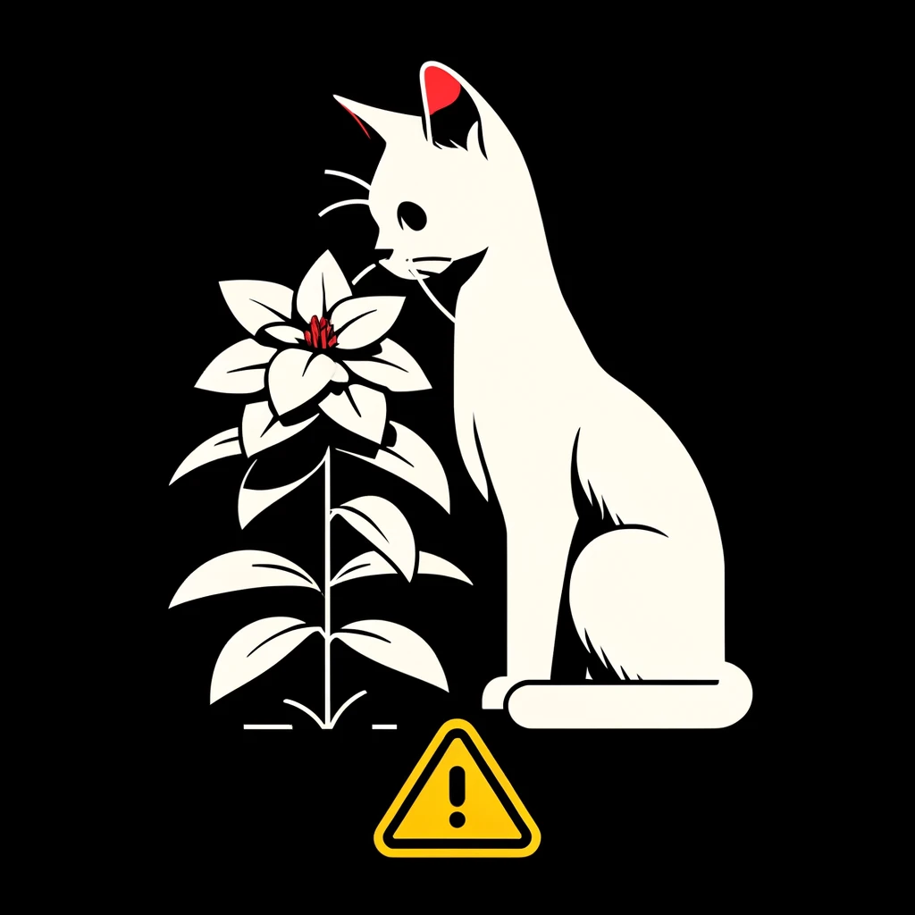 猫ちゃんと植物の危険な関係